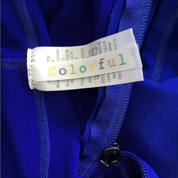 Colorful Black sweatshirt with Hoodie Size Small $25 - Picture 9 of 10